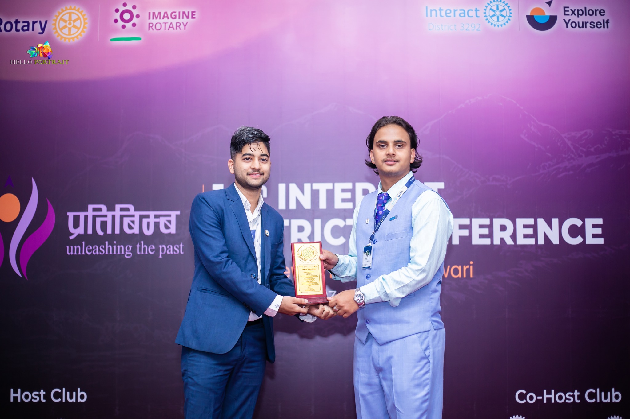 hero of the conference Image